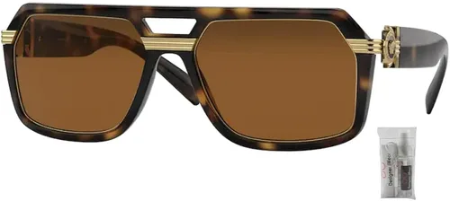 Vista 2 de Versace VE4399 Pillow Sunglasses for Men BUNDLE With Designer iWear Complimentary Eyewear Kit
