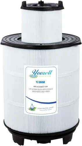Vista 6 de Pool Filter S8M500 Sta-Rate System 3 170148 & 170147 Pen-tair Modular Media 500 25022-0225S Inner and Outer Cartridge Replacement Kit (S8M500)