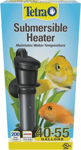 Vista 10 de Calentador para acuario sumergible Tetra HT con termostato electrónico, 50 vatios, 2-10 galones Automatic Thermostat Keeps Water At 78 Degrees