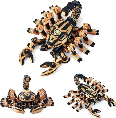 Vista 7 de Yipintang Modelo Facehugger Posicionable a Escala 1/4, Accesorio de Figura de Acción Impresa en 3D de 12 Pulgadas para Coleccionables de Alien