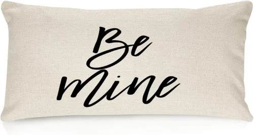Vista 26 de Better When We are Together - Fundas de almohada lumbar de 12 x 20 pulgadas con citas divertidas de algodón y lino para sofá, decoración de sala