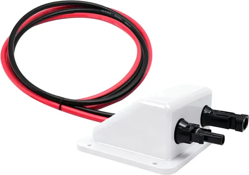 Vista 8 de Glándula de entrada de cable solar Slocable, carcasa de entrada de doble cable IP68 resistente a los rayos UV para proyecto solar en RV, barco