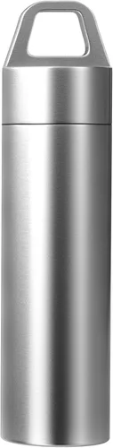 Vista 18 de Pastillero pequeño, llavero portátil para pastilleros, contenedor de pastillero de metal impermeable para bolsillo de viaje, mini organizador