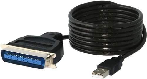 Vista 9 de SABRENT Adaptador de impresora paralelo USB 2.0 a DB25 IEEE-1284 (CB-DB25)