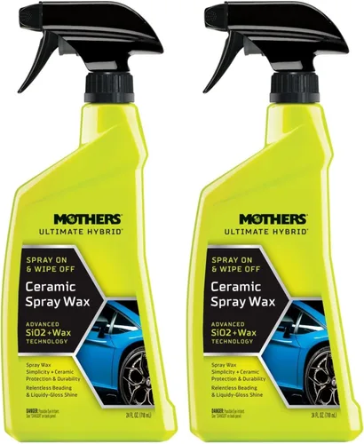 Vista 8 de Mothers 05764 Ultimate Hybrid Ceramic Spray Wax, 24 fl. oz.