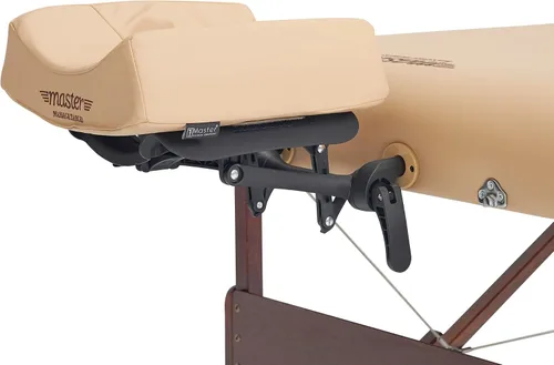 Vista 8 de Master Massage Soporte ergonómico Dream Lx para mesa de masaje, tamaño universal, color negro