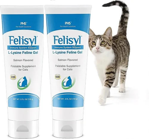 Vista 15 de Felisyl Gel de L-lisina para gatos y gatitos (5 onzas) – Sistema inmunológico, respiratorio y apoyo para la salud ocular. Reduce los estornudos