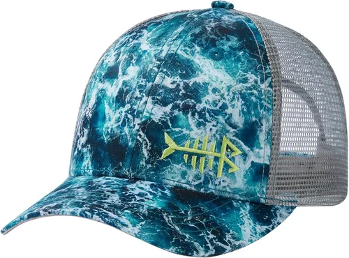 Vista 22 de BASSDASH Altimate Gorro de Pesca con Espalda de Malla para Hombres y Mujeres Gorra de Béisbol Camionero Ajustable
