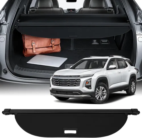 Vista 26 de SCITOO Cubierta de carga 2022-2024 para Jeep Grand Cherokee, accesorios retráctiles para maletero trasero, antimiradas, cubierta de seguridad