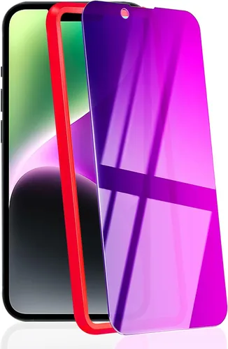 Vista 14 de Paquete de 4 protectores de pantalla de privacidad para iPhone 16 Pro Max de 6.9 pulgadas, vidrio templado para iPhone 16 ProMax, marco de luz