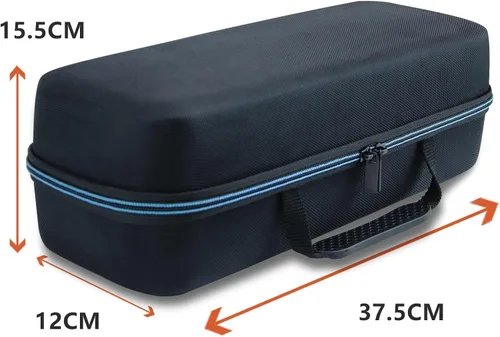 Vista 5 de Funda rígida de EVA para Samsung The Freestyle Proyector y base de batería, el proyector Freestyle Todos los accesorios Bolsa de almacenamiento
