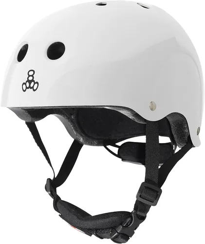 Vista 11 de Triple Eight Lil 8 Dual Certified Sweatsaver - Casco de patineta y bicicleta para niños