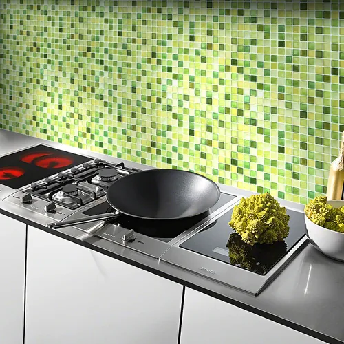 Vista 7 de Unidesign Beaustile - Adhesivo 3D para azulejos de mosaico 3D (10, 12.2 x 12.2 pulgadas)