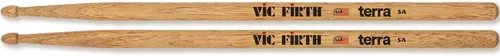 Vista 5 de Vic Firth 5ATN Terra - Baquetas de madera, punta de nailon