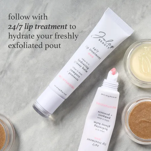 Vista 5 de Julep Tratamiento labial 24/7, bálsamo hidratante y máscara para dormir, reparación hidratante, mascarilla nutritiva y exfoliante exfoliante, lavanda