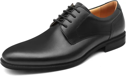 Vista 3 de RITIZEN Zapatos de vestir clásicos Oxford con cordones para hombre