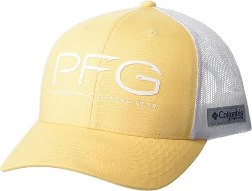 Vista 274 de Columbia Gorra de bola de malla Bandera antigua de malva/blanco/pescado