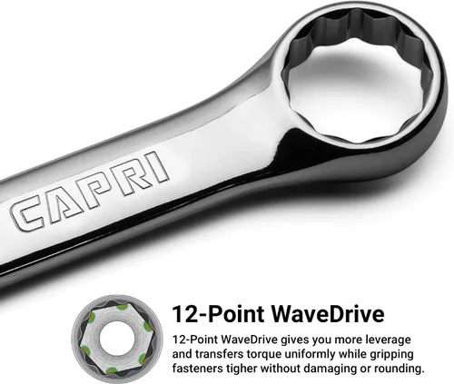 Vista 4 de Capri Tools Llave combinada de 12 puntos, métrica (6 mm)