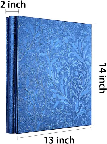 Vista 5 de Vienrose - Álbum de fotos 4x6 con 600 bolsillos, libro grande de fotos con funda de cuero sintético PU para álbum de boda, bebé, graduación