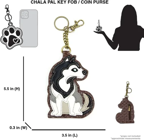 Vista 96 de CHALA Dog Collection - Llavero decorativo para mujer