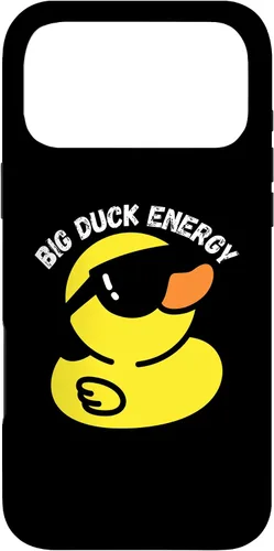 Vista 22 de Funda para iPhone 16 Big Duck Energy Funny Rubber Ducky Apparel
