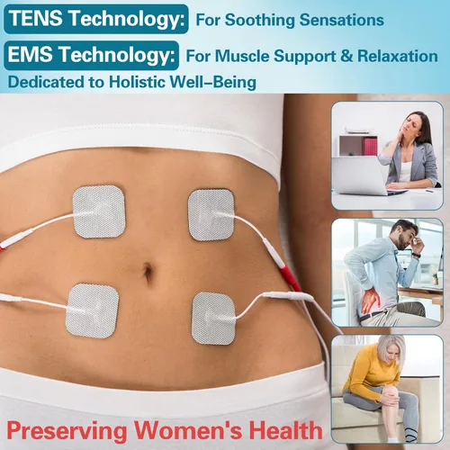 Vista 5 de Dispositivo de salud y bienestar pélvico para mujeres, tecnología 3 en 1 con EMS, luz calmante y vibración para tono muscular, relajación diaria