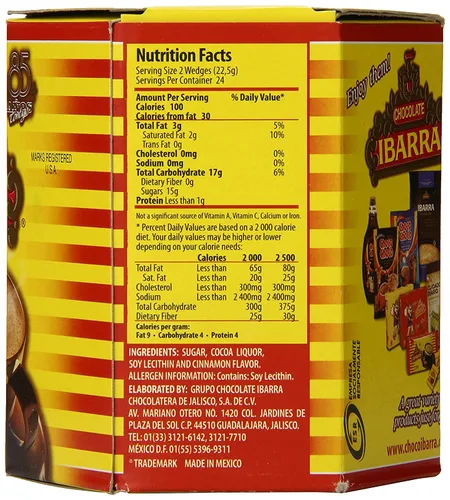 Vista 2 de Ibarra Chocolate mexicano, 19 oz (Paquete de 2)