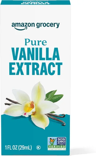 Vista 5 de Amazon Grocery, extracto de vainilla pura, 1 onza líquida (anteriormente Happy Belly, el embalaje puede variar)