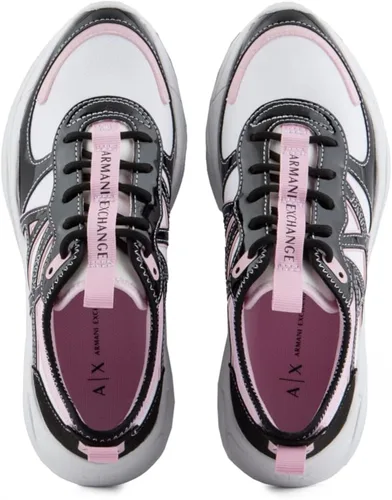 Vista 8 de AX ARMANI EXCHANGE Zapatillas Cher Chunky Logo para mujer