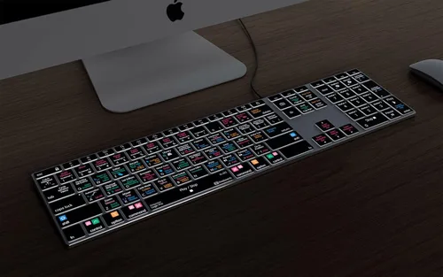 Vista 2 de KB Covers Teclado retroiluminado Logic Pro Atajos codificados por
