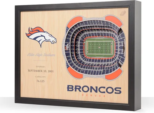 Vista 24 de YouTheFan NFL Arte de Pared StadiumView de 25 Capas