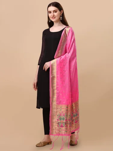Vista 2 de Estampado Animal Seda Hani Dupatta