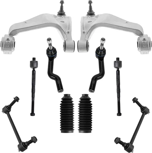 Vista 684 de Detroit Axle - Kit de suspensión frontal de 10 piezas para Dodge Avenger 2008-2014, Chrysler Sebring 2007-2010, 2 brazos de control inferiores, 2