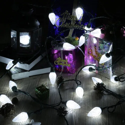 Vista 6 de Brizled - Luces de Navidad C9 para decoraciones navideñas al aire libre