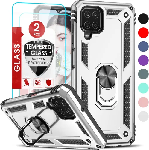 Vista 268 de LeYi Funda para Moto G Stylus 2022 4G (no compatible con 5G), funda para Moto G Stylus con 2 protectores de pantalla, funda protectora de grado Oro