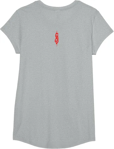 Vista 112 de Slipknot Tribal Calavera playera, niños 12, Rojo