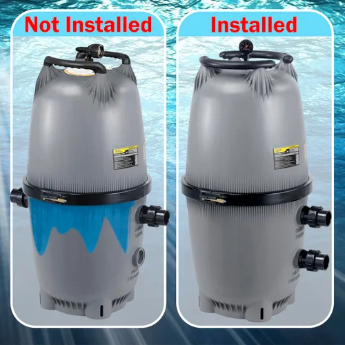 Vista 4 de R0357800 - Junta tórica para tanque de filtro de piscina (2 piezas), compatible con Jandy Zodiac CV340, CV460, CV580, CL340, CL460, CL580, DEV48