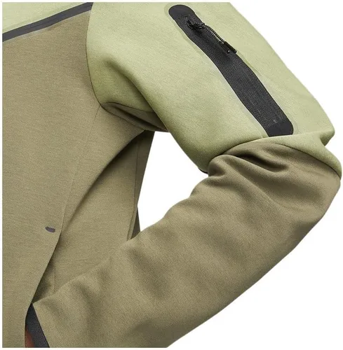 Vista 7 de Nike Sportswear Tech - Sudadera con capucha para hombre, con cremallera completa, color verde (as1, alpha, XL, regular, XL)