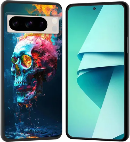 Vista 127 de Funda para Pixel 4 XL, funda de goma de silicona suave a prueba de golpes, funda protectora de cuerpo completo para Google Pixel 4 XL, ciervo