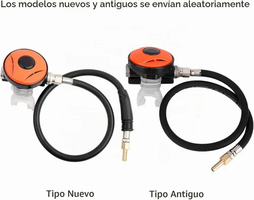Vista 8 de Regulador de buceo ajustable, aparato de respiración de dos etapas para snorkel y exploración submarina