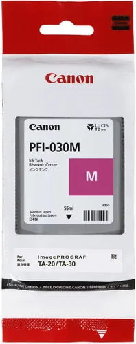 Vista 9 de Canon Tinta negra de 1.9 fl oz (PFI-030BK) para Canon imagePROGRAF TA-20 y TA-30