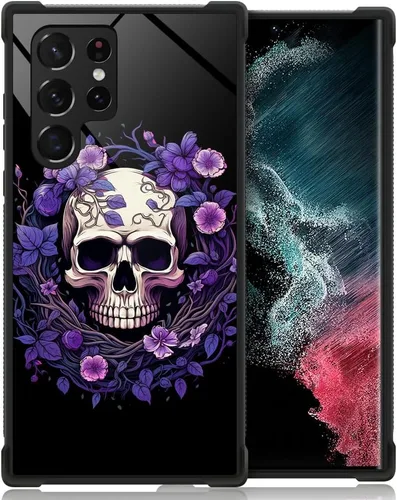 Vista 8 de CARLOCA Funda compatible con Samsung Galaxy S22 Ultra, diseño de humor para adultos, diseño de patrón de humor para niñas y niños, a prueba