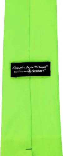 Vista 488 de tiemart Corbata de color sólido para hombre Longitud estándar