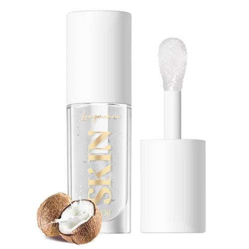 Vista 19 de BANGFENG Big Brush Head - Tinte hidratante para labios con brillo labial, brillo labial hidratante, bálsamo labial tintado, cuidado de labios 1