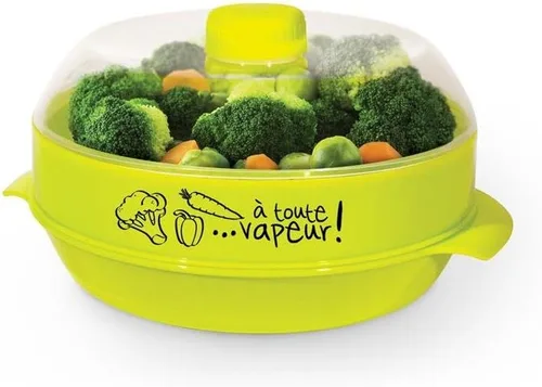 Vista 2 de CMP IBERICA CMKC2154 CUECE MICROONDAS Vapor, Gris/Rouge/Vert