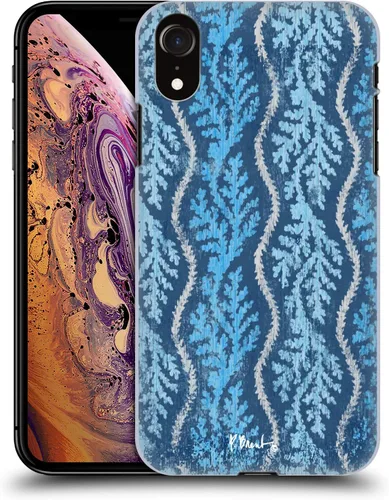 Vista 18 de Carcasa rígida para iPhone XR, diseño oficial de Paul Brent Coastal Agate Mermaid