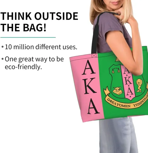 Vista 3 de Bolsos de hombro para mujer, grandes, ligeros, de lona con paneles para compras, trabajo, viajes