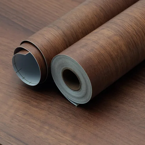 Vista 3 de Papel de Contacto con Veta de Madera de Nogal para Encimeras y Gabinetes, Papel Tapiz de Madera Engrosado Despegar y Pegar, Impermeable, Removible