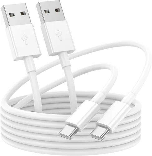 Vista 8 de Cable Carplay de coche para iPhone 15/16/17, cable de carga rápida USB A a USB C de 3 pies, paquete de 2 unidades compatible con Apple 17 Pro Max/16