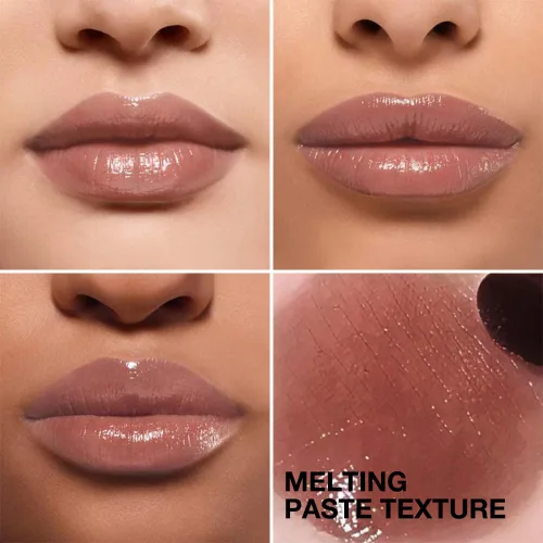 Vista 3 de Tinte labial marrón oscuro con tinte de miel, bálsamo labial, brillo labial, lápiz labial, tintes labiales hidratantes transparentes, color labial